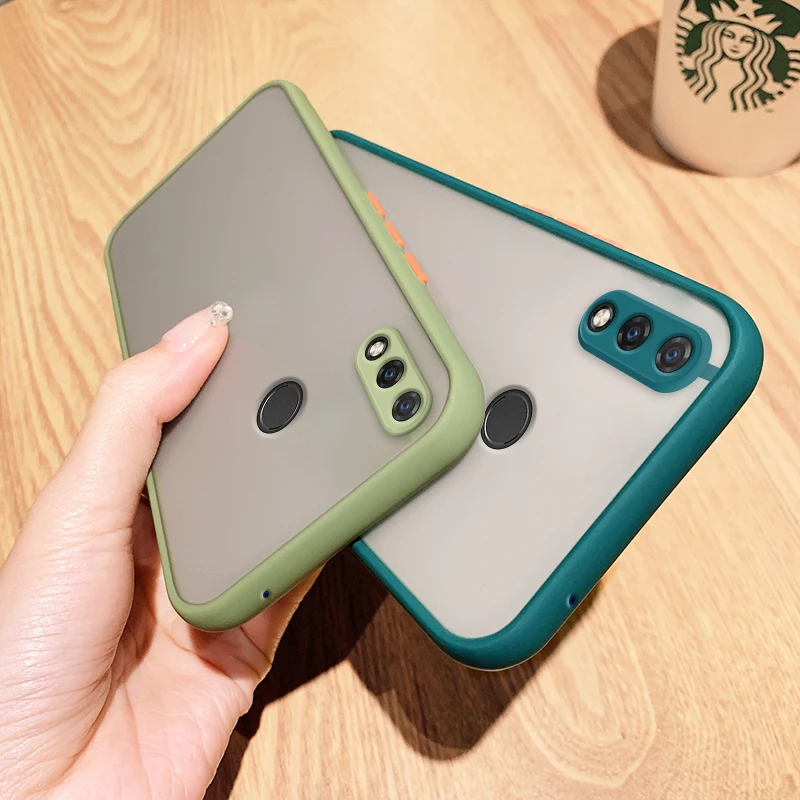 Phone Case For Huawei Nova 3i Case Shockproof Silicone Matte Candy Color Cover For Huawei Nova 3i Simple Cartoon Protector Cover