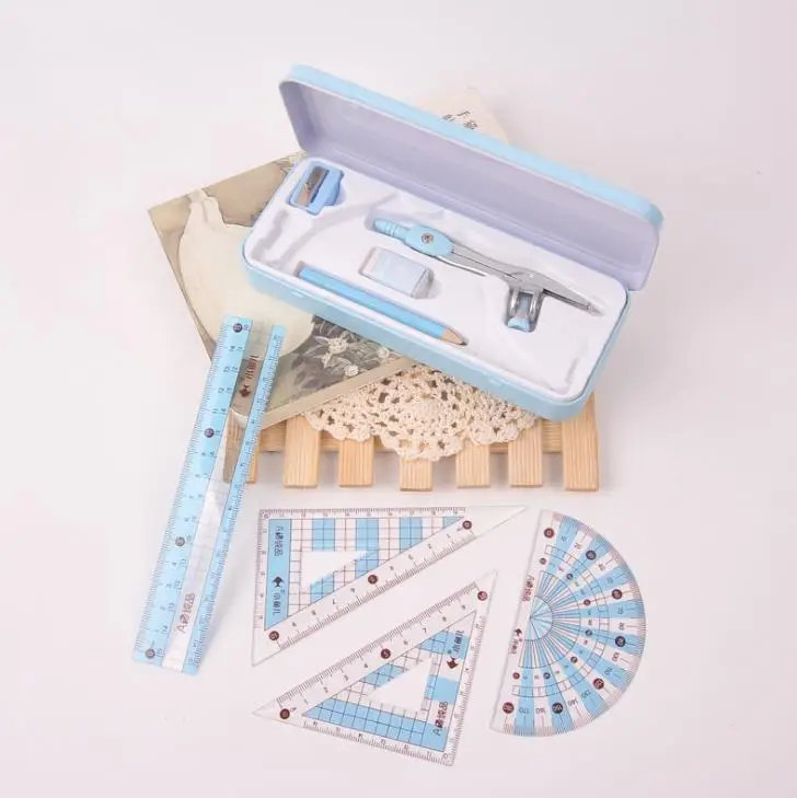 1 набор инструменты для рисования карамельных цветов математические компасы с