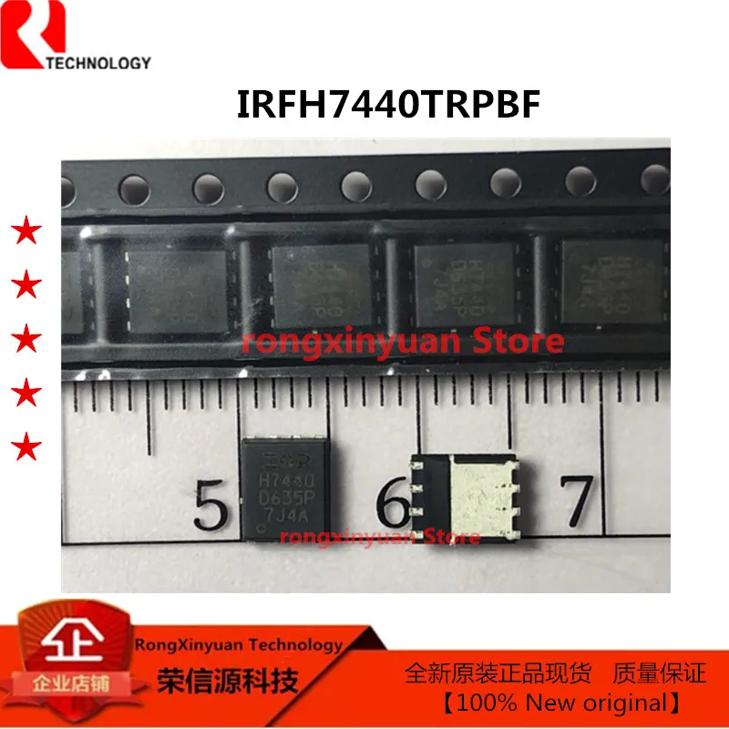 IRFH7440TRPBF IRFH7440PBF IR7440 IRFH7440 H7440 PQFN5x6 8 HEXFET®Мощность MOSFET N 40V 85A 2 4 МОМ 100% Новый