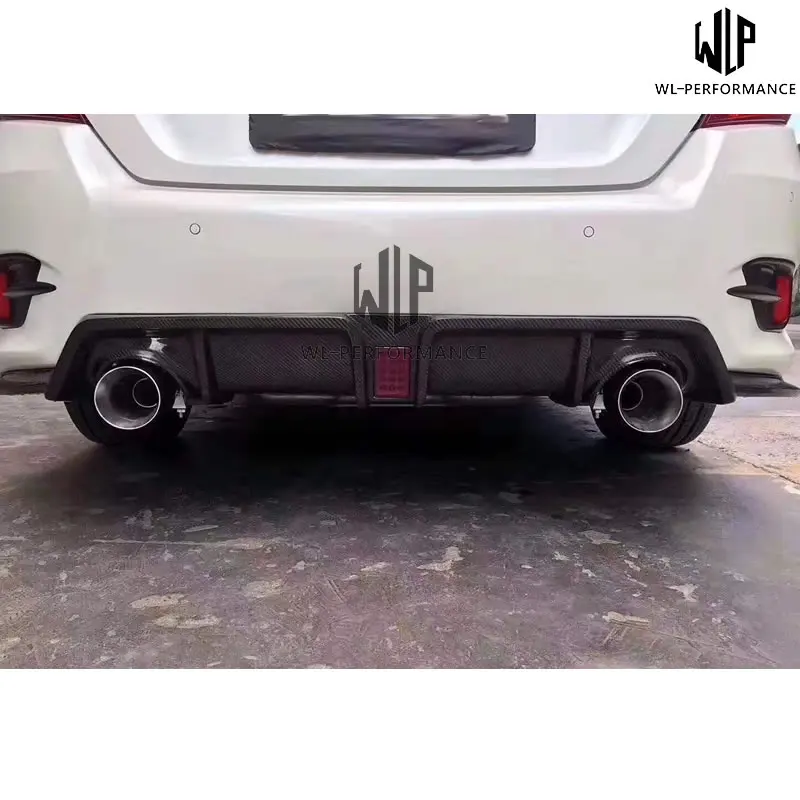 Высококачественный диффузор для заднего бампера из углеродного волокна со