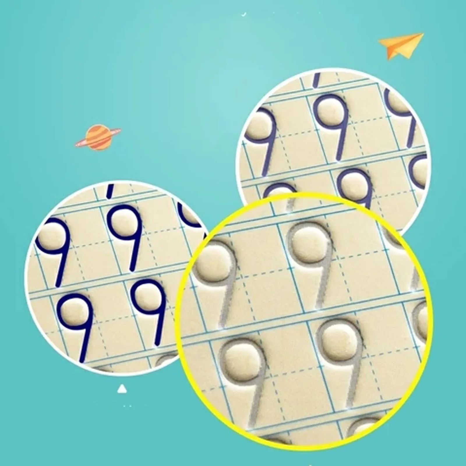 Волшебная каллиграфия карандаш 3d тетрадь для каллиграфии цифровая копия детей