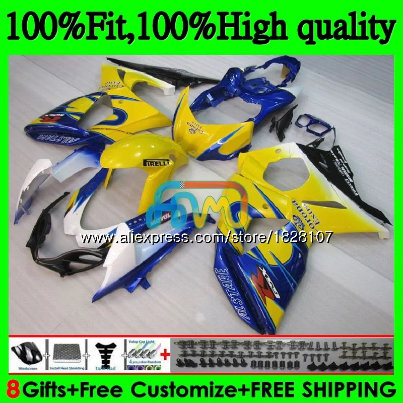 

K9 для SUZUKI GSXR-1000 GSXR 1000 09 10 11 12 13 15 16 44B. 16 GSXR1000 2009 2010 2011 Blue HOT 2012 2014 2015 2016 обтекатель