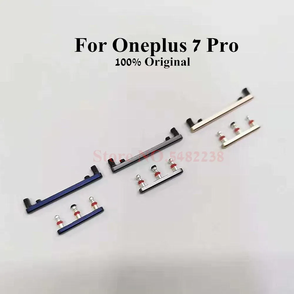 100% Оригинальные боковые кнопки питания и громкости для Oneplus 7 pro 1 + выключатель