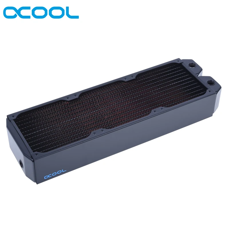 Alphacool UT60 медный радиатор, 140 мм, 280 мм, 420 мм, 560 мм толщиной 60 мм, радиатор водяного охлаждения компьютера cooler master для 14 см вентилятора