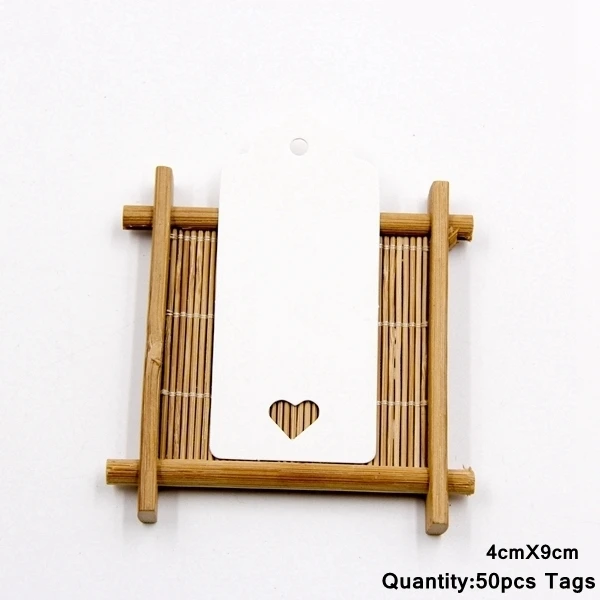 

Бирки из крафт-бумаги Tissy для подарков 50 шт