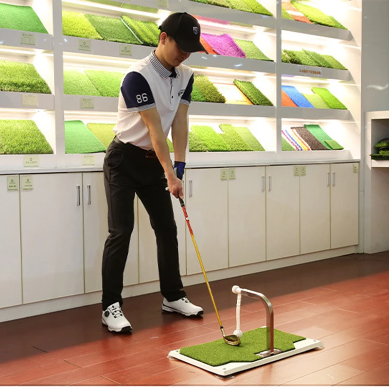 en Ucuz Golf Salıncak Eğitmen Kapalı Golf Eğitim HL005 Salıncak Eğitmen 360 ° Dönen Atış Eğitim Simülasyon çim Golf Eğitmeni