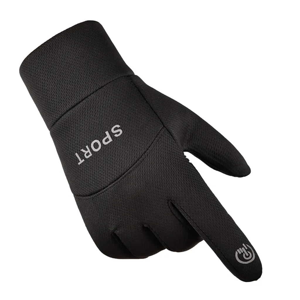 Зимний Тонкий секционный теплый светильник для всех пальцев с сенсорным экраном