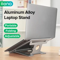 llano laptop stand bracket holder portable folding adjustable aluminium alloy notebook stand for 11inch to 17inch computer