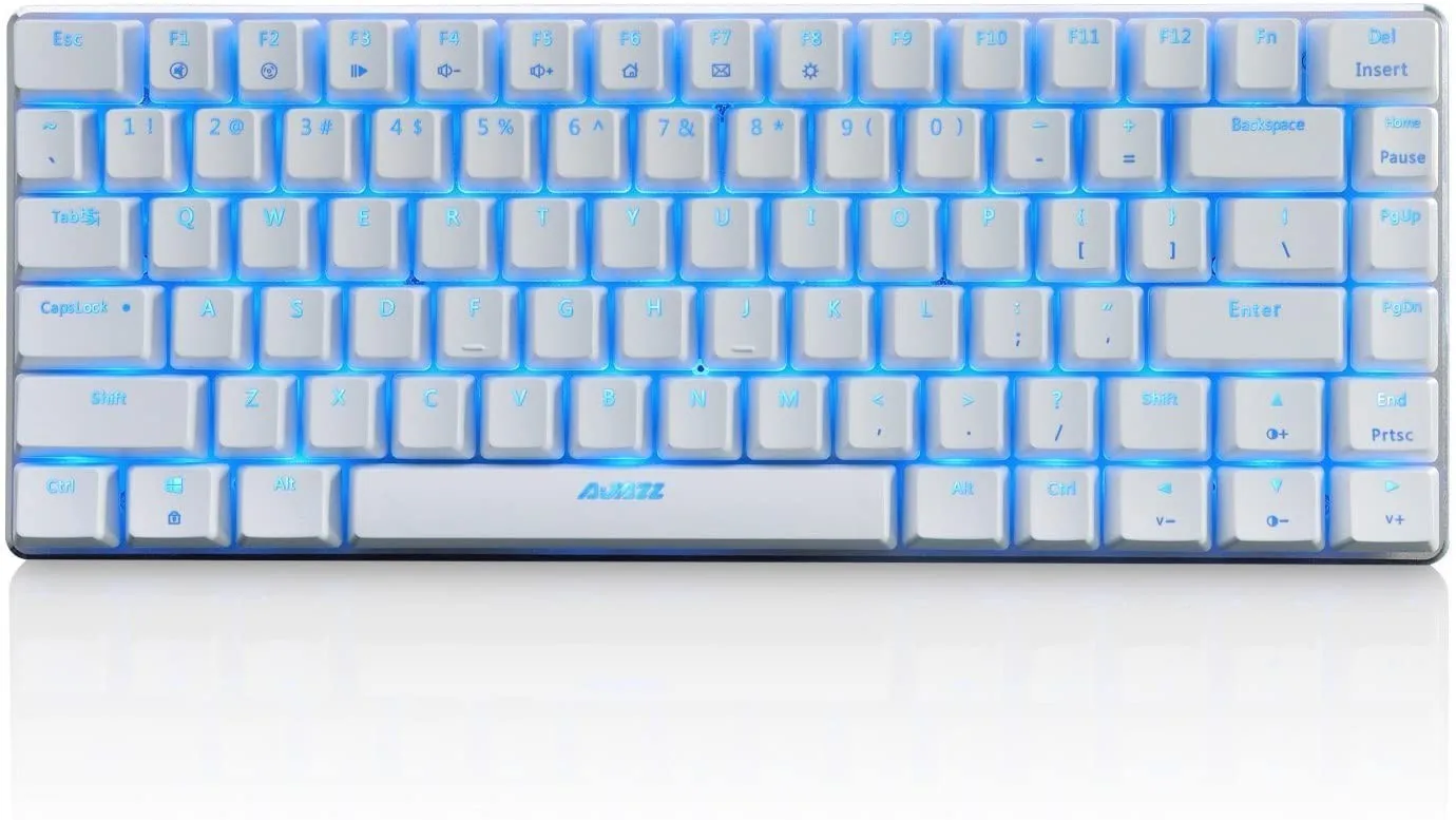 

AK33 Gaming Keyboard Gamer Keyboard With Backlight USB 82-Keys Rubber Keycaps RGB Wired Ergonomic Keyboard For PC Laptop #BL5