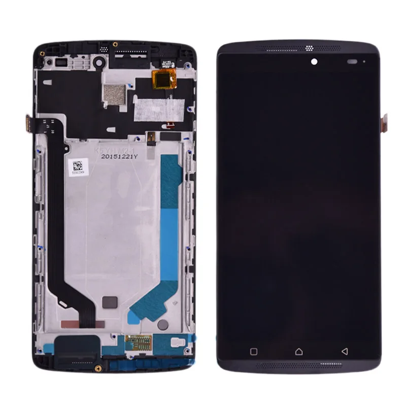 

Оригинальный ЖК-дисплей Lenovo A7010, ЖК-экран с рамкой, сенсорная панель, дигитайзер в сборе, запасные части Lenovo K4 Note, ЖК-дисплей