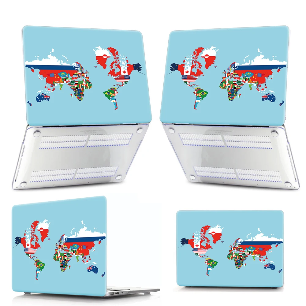 Чехол для ноутбука MacBook Retina 12 11 Air Pro 13 Touch Bar 2020 A2251 A2179 A2289 15 16 2019 A1708 A2159 жесткий чехол