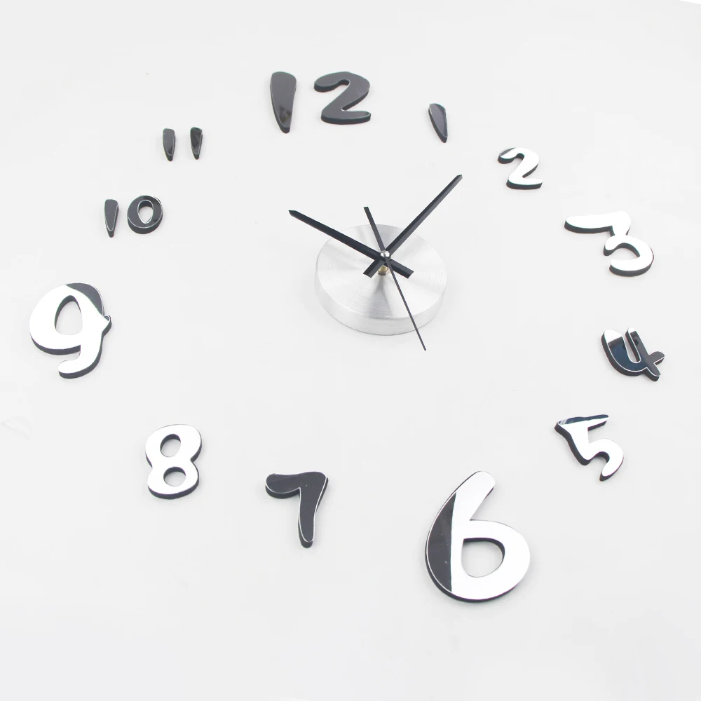 Новые Настенные часы с модным дизайном настенные 3D сделай сам акриловые