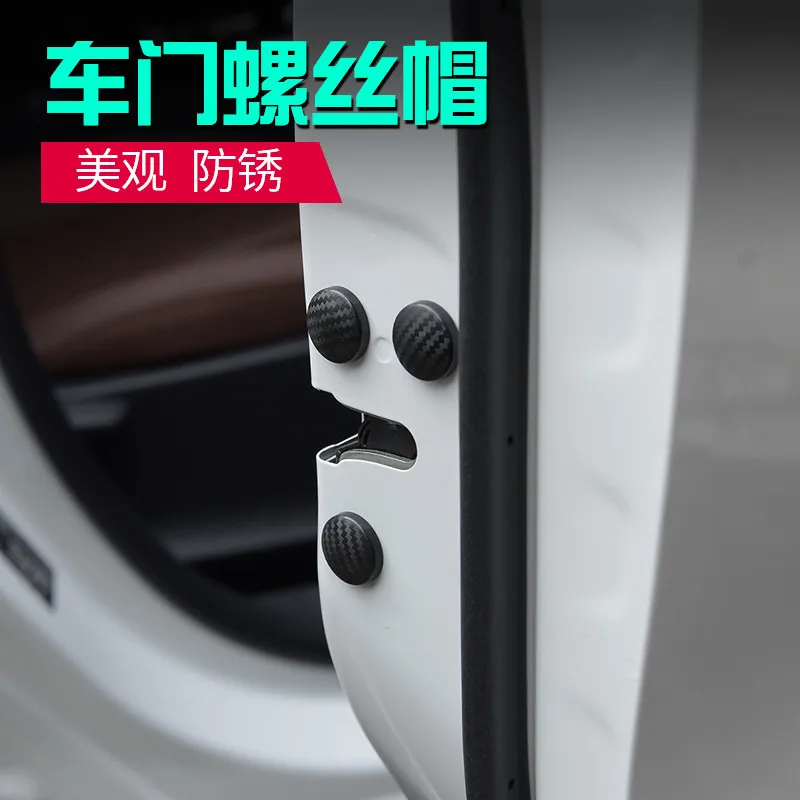 For Nissan Qashqai J11 T31 T32 X-trail Juke Murano Versa Sunny Sentra Teana Altima 12PCS Car Door Lock Screw Protector Cover | Автомобили