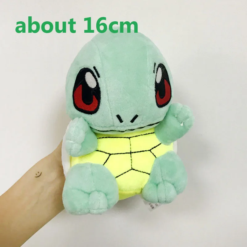 16cm 15-30 см мультфильм снорлакс пика плюшевый чармандер игрушки Детский подарок Kawaii детские игрушки pokemones Мягкие плюшевые игрушки куклы - Цвет: 16cm