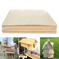 10 sheets light wooden board 200x100x1 5mm plywood board is used for making toy carving house and ordinary model
