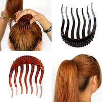ponytail inserts hair clip fluffy hair comb portable hair styling clip ponytail maker braid tool hair accessories for women