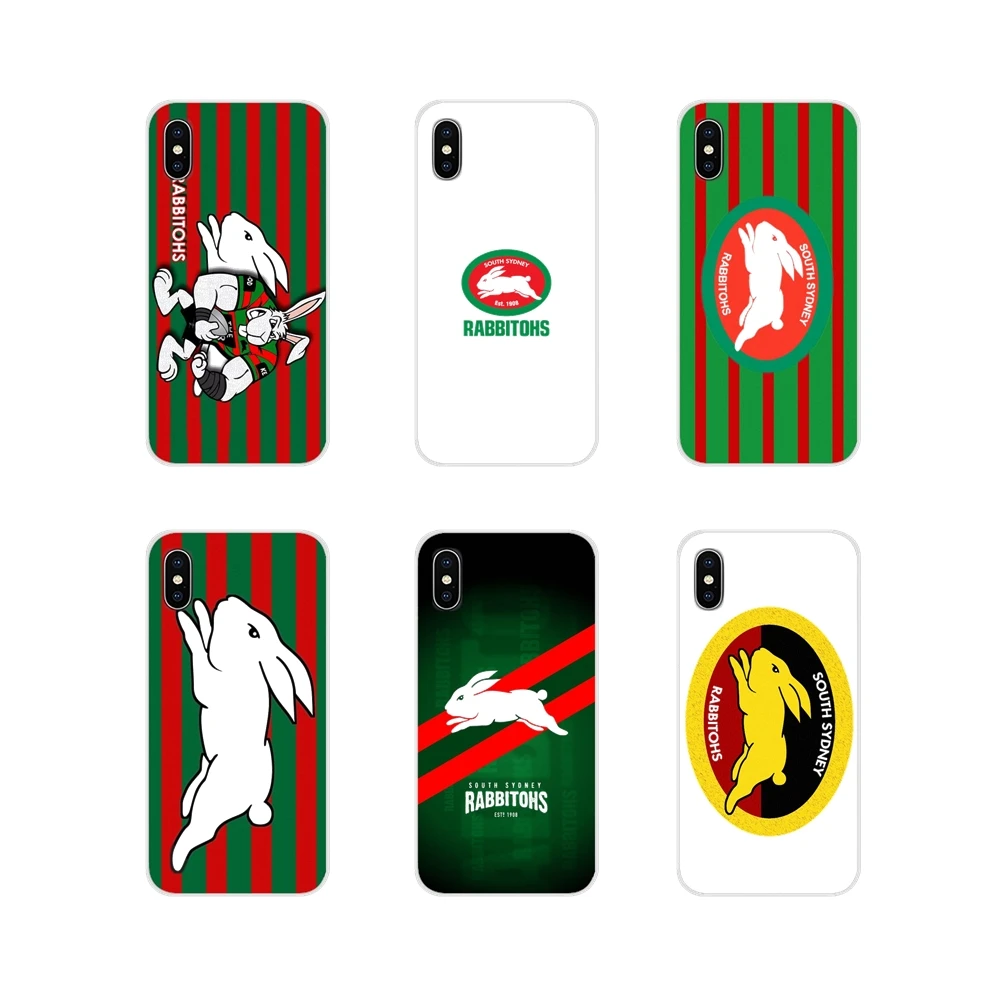 Австралийский регби Rabbitohs для Samsung Galaxy S2 S3 S4 S5 Mini S6 S7 Edge S8 S9 S10E Lite Plus защитный чехол