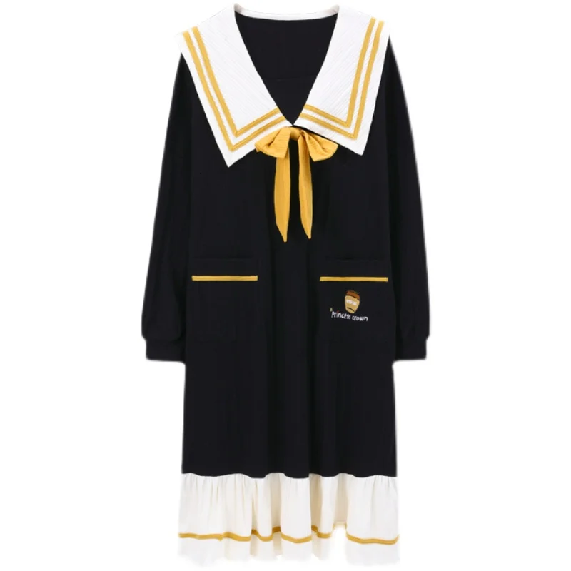 

Women's Pajamas New Autumn Spring Long Sleeve Sleepwear Set Striped cartoon pyjama Woman Home Nightwear Set Cardigan