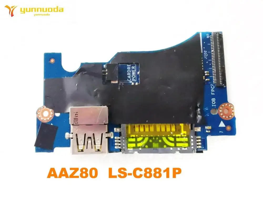 

Original for DELL XPS 13 9350 9360 USB board XPS 13 9350 9360 AAZ80 LS-C881P tested good free shipping