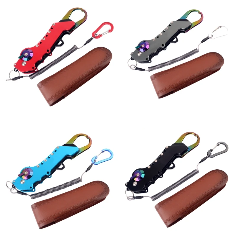 

2022 New Fishing Grip Portable Lock Fishing Tackle Tools Fish Lip Clip Controller Outdoor