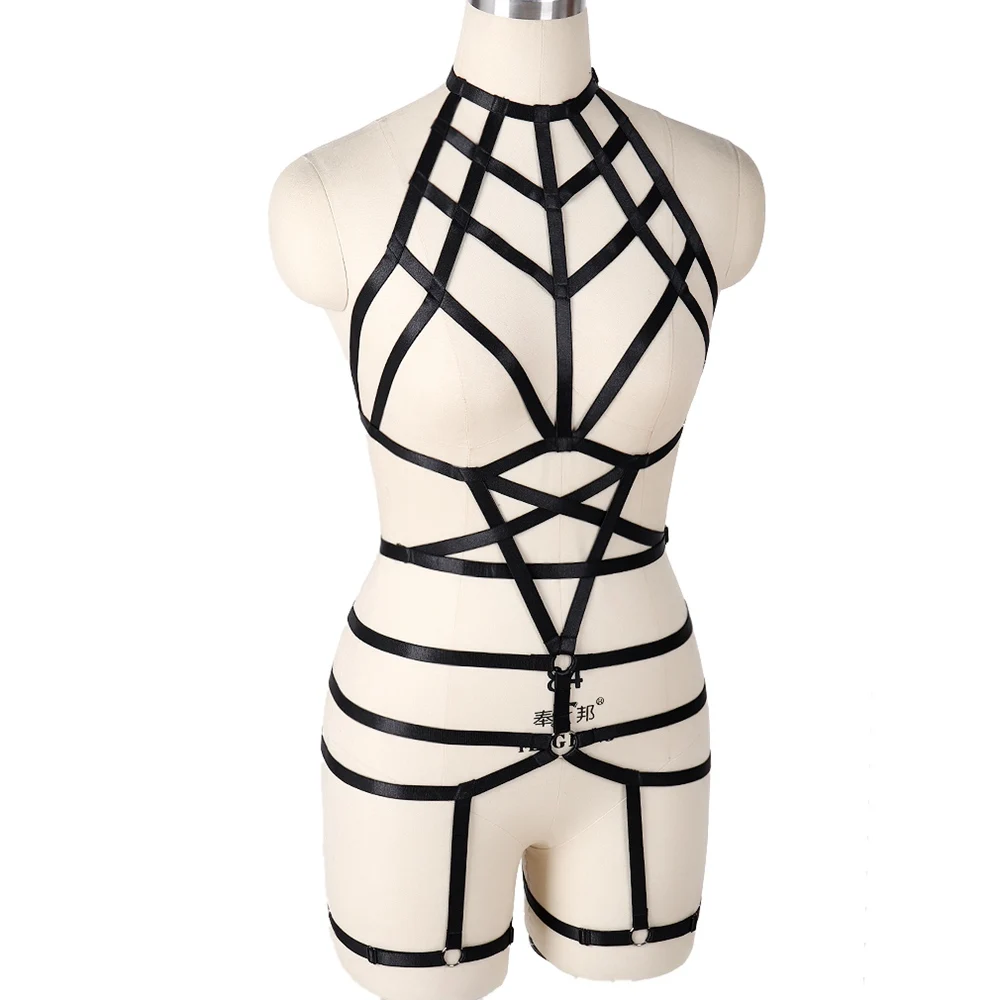 Bdsm жгуты в форме пентаграммы для женщин сексуальное нижнее белье набор бондаж на