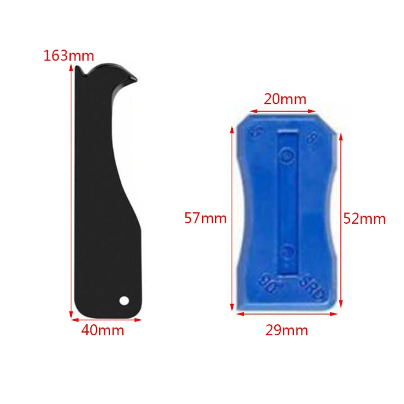 

Professional Caulking Finishing Tool Kit 15 Pcs Caulking Sealant Finishing Tools Caulk Nozzle Applicator Grout Scraper