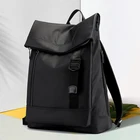 Рюкзак для ноутбука, вместительный, с защитой от кражи, черный