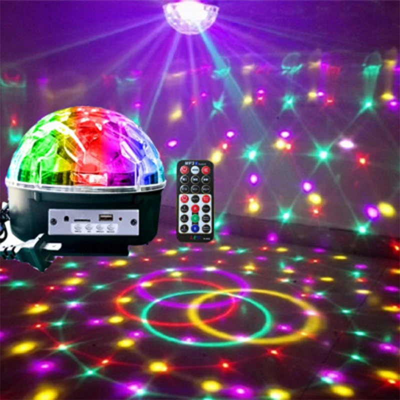 

2021 Lumino Party Disco Multi Colour Lights Ball LED Stage Club DJ Decor With Remote