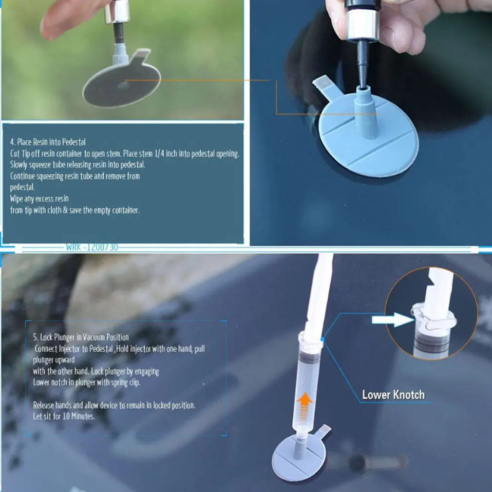 

Glass Repair Agent Car Windshield Repair Kit Tool Headlight Crack Repair Fluid