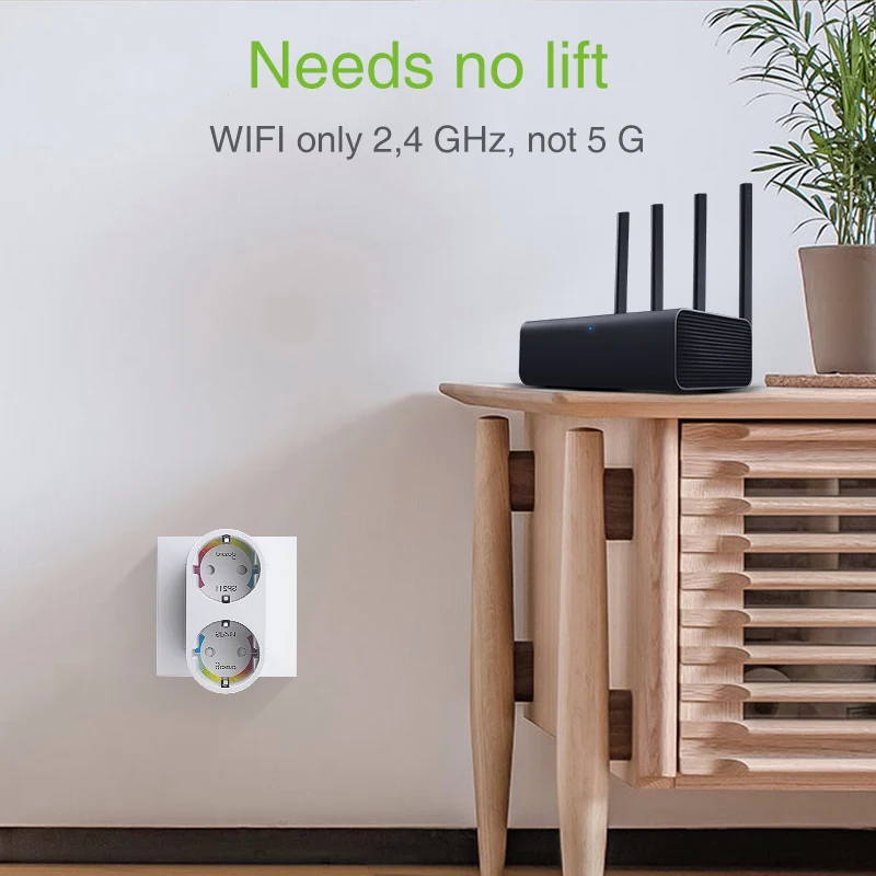 Gosund 16A WiFi Smart Plug Socket SP211 EU Tuya / Smart Life Remote Timing Switch Voice Control Works With Alexa Google Home images - 6