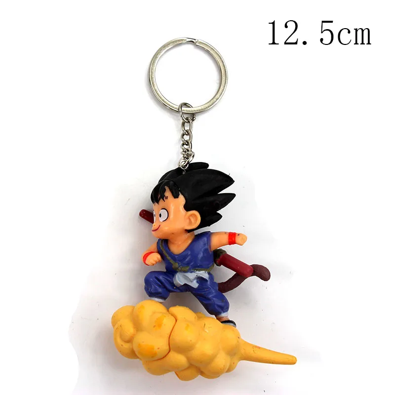 style B Dragon Ball Супер Saiyan Goku брелок игрушки мультфильм фигурка Коллекция Модель игрушки - Цвет: style B