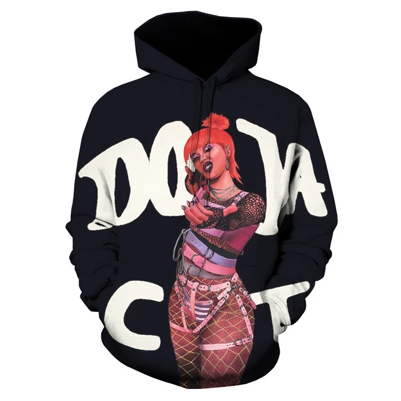 

Spring Autumn DOJA CAT Fashion Hooded Pulover Spring Harajuku Hoodies For Men Winter Girls Casual Sweatshirt Hoodies