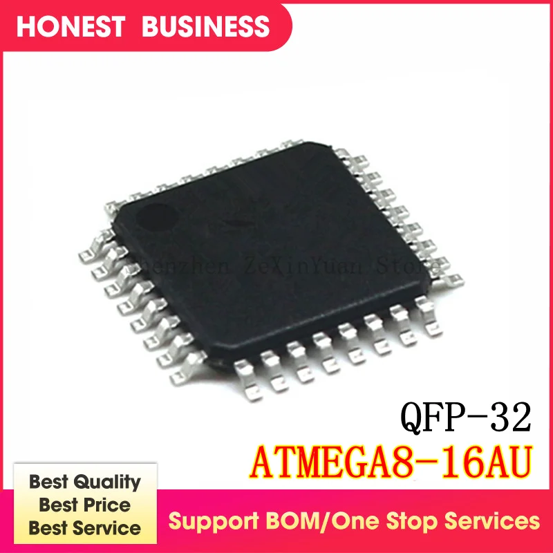 

2PCS/lot ATMEGA8-16AU ATMEGA8 TQFP-32 new original In Stock