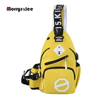 high quality waterproof oxford sling rucksack backpack knapsack school travel men shoulder cross body chest bags multi function