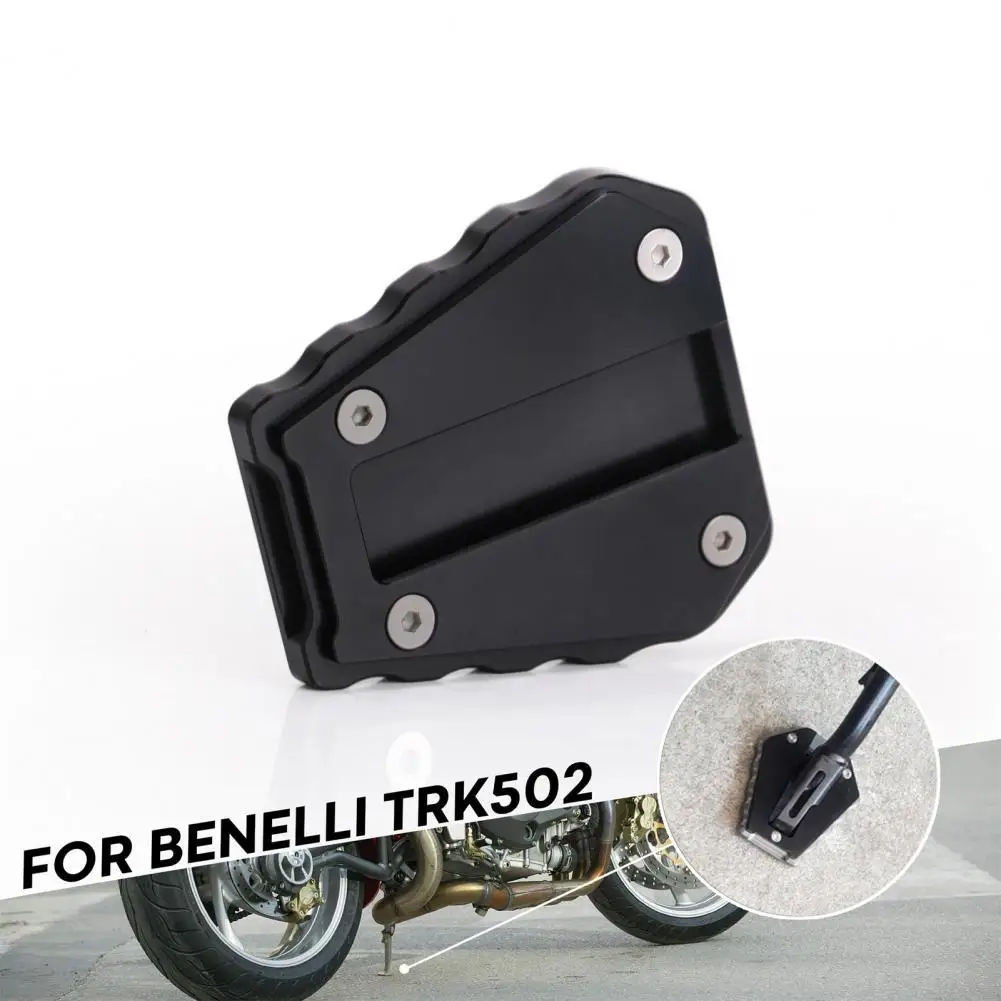 

Motorcycle Side Stand Enlarger CNC Aluminium Alloy Kickstand Extension Plate for Benelli TRK502 Pedals Foot Rest shadow