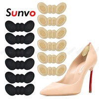 6 pairs heel insoles pads for women high heel shoes adhesive liner grip heels protector sticker foot pain relief care insert pad