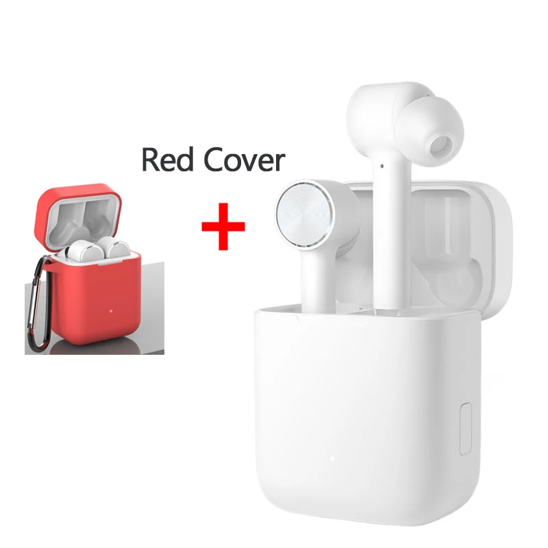 Add red bag Оригинальные беспроводные bluetooth-наушники Xiao mi Air TWS Airdots Pro, наушники mi Air ANC Switch ENC с автоматической паузой и управлением водоотталкивающими наушниками - Цвет: Add red bag
