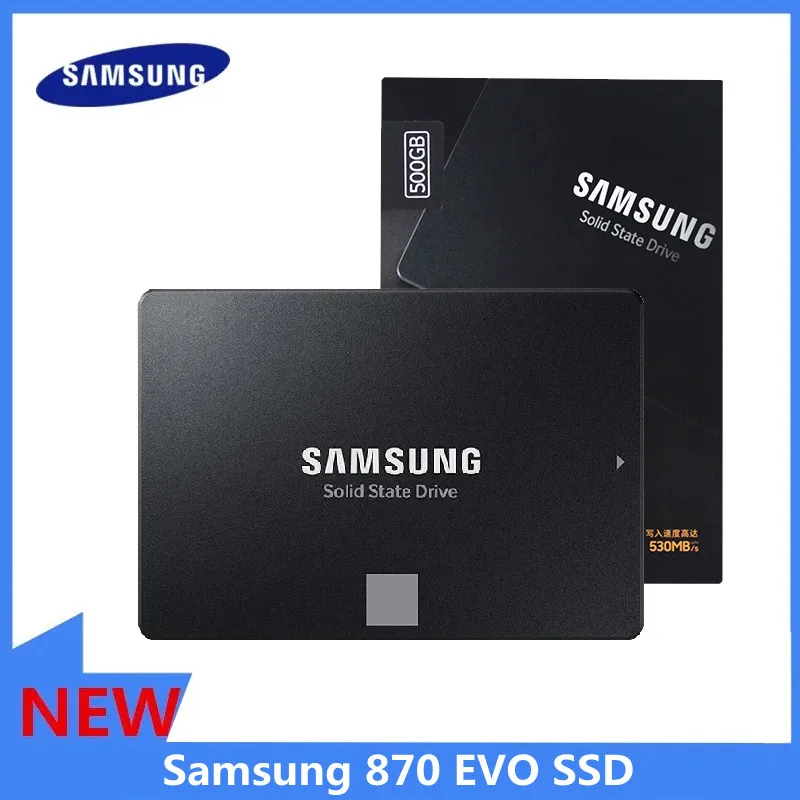 

Оригинальный Внутренний твердотельный накопитель SAMSUNG 870 EVO 4 ТБ 2 ТБ 1 ТБ 500 Гб 250 Гб SATA3 2,5 дюйма SSD HDD жесткий диск для настольного ПК