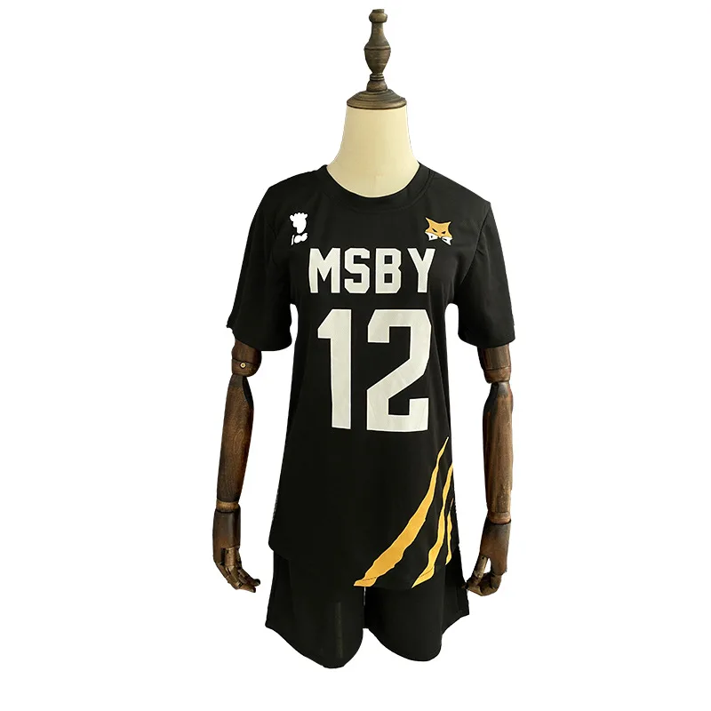 Haikyuu MSBY школьная форма косплей костюм Haikiyu волейбольная команда Джерси Karasuno
