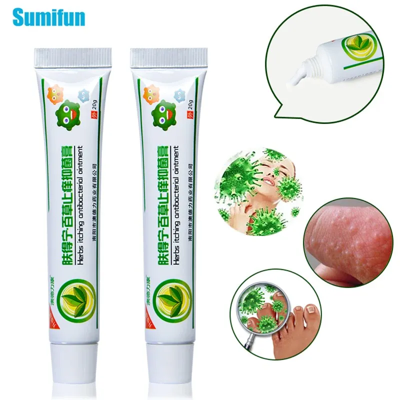 1 шт. Антибактериальный крем против зуда псориаз дерматит Eczematoid китайская
