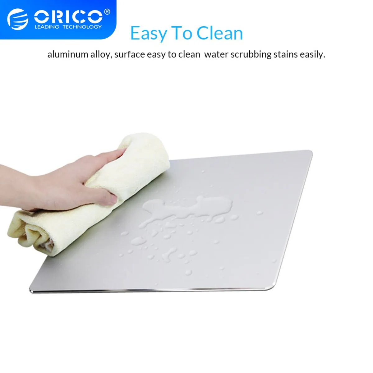 Алюминиевый большой коврик для мыши ORICO компьютерный игровой Настольный League of