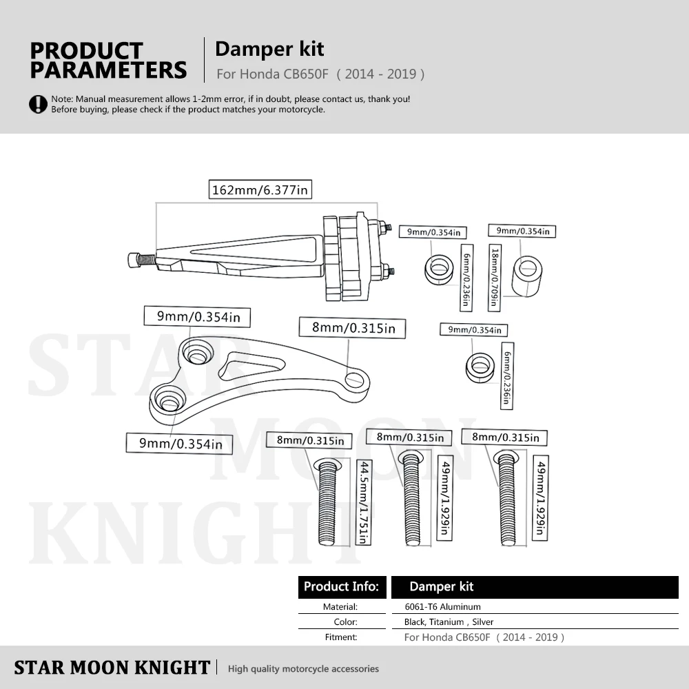 

Honda CB650F 2014-2019