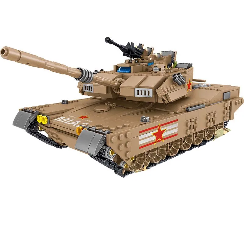 Военная серия мировая война II армия США M1A2 основной боевой танк солдат