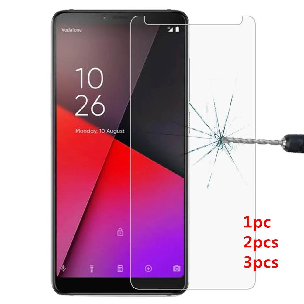 2.5D 9H закаленное стекло для Vodafone Smart X9 E8 N9 Lite V10 N10|Защитные стёкла и плёнки