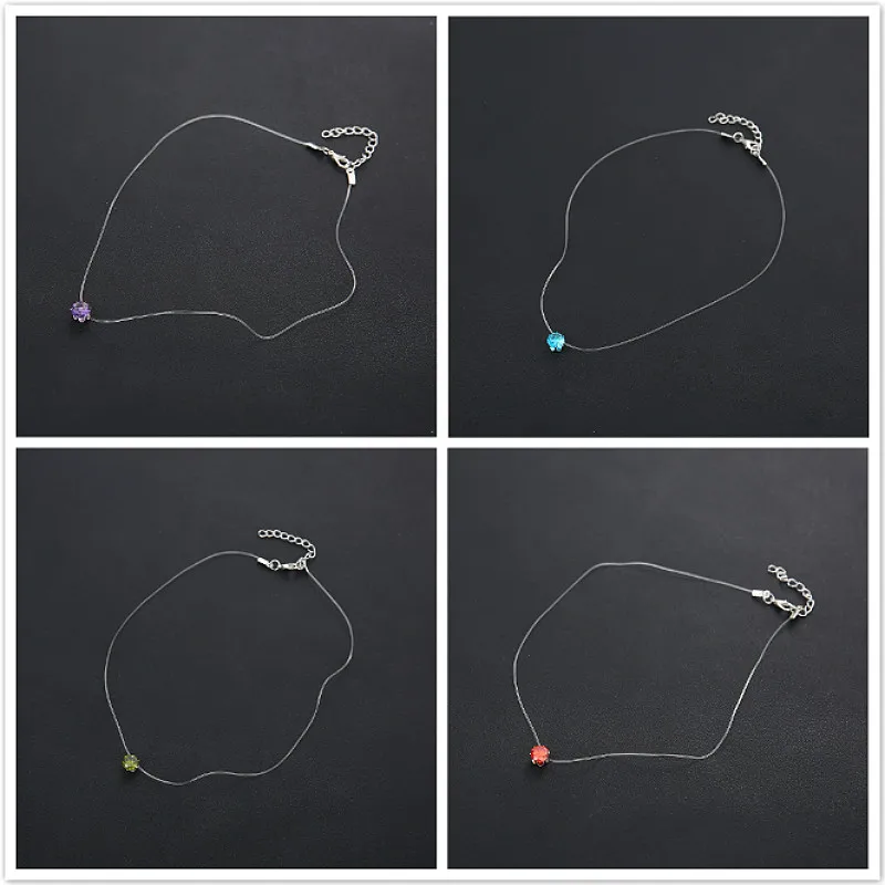 1 шт. прозрачное ожерелье игрушка для макияжа девочек туалетный столик косметика