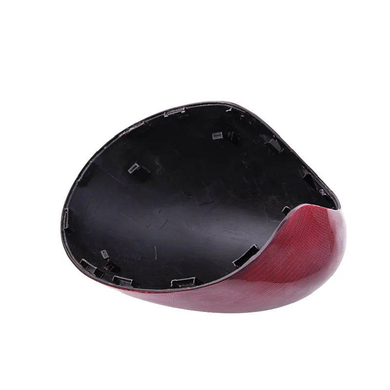 Настоящая накладка на зеркало заднего вида автомобиля из углеродного волокна