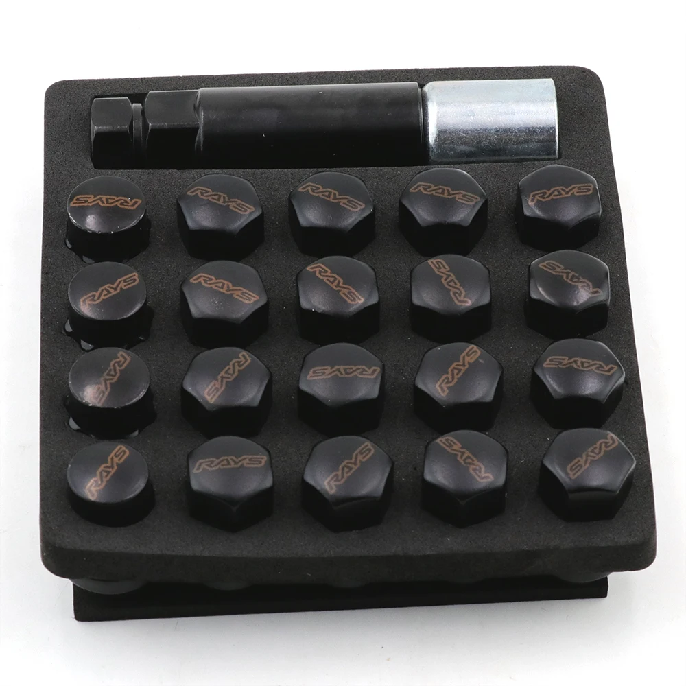 17 шестигранный лучей волк Сталь гоночное автомобильное колесо гайки диски замок