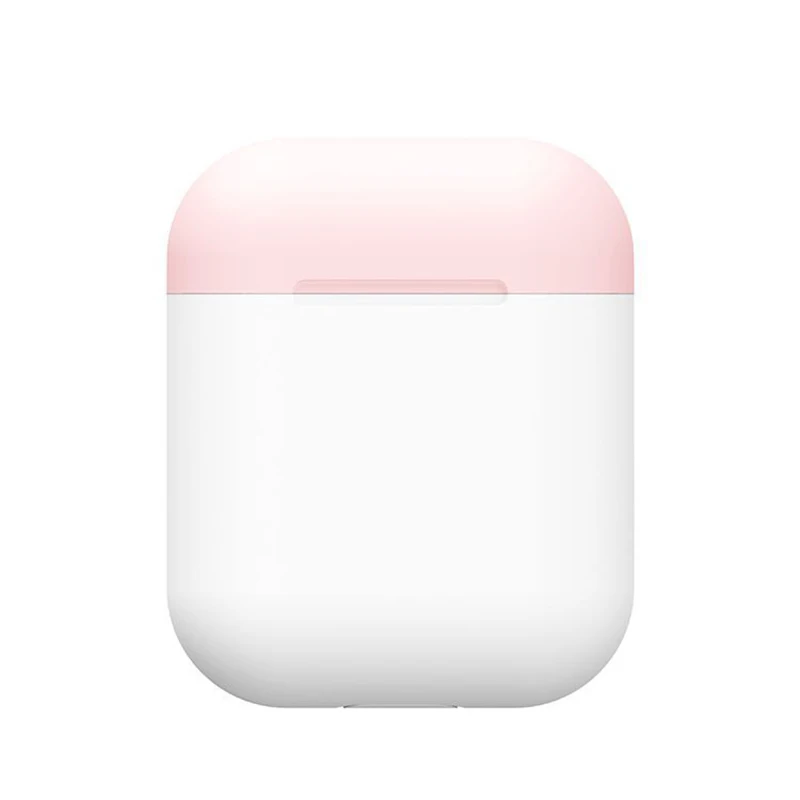 Мягкий силиконовый чехол для AirPods, уплотненные наушники для apple Airpods, цветной противоударный чехол с защитой от падения для AirPod, защитный чехол