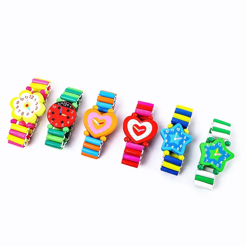 1 шт. деревянные браслеты-часы для девочек и мальчиков | Игрушки хобби