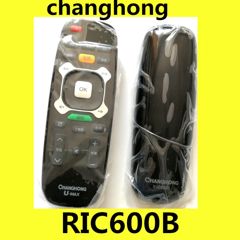 1 шт. Оригинальный Новый changhong LCD TV пульт дистанционного управления RIC600B 3D51C3000I